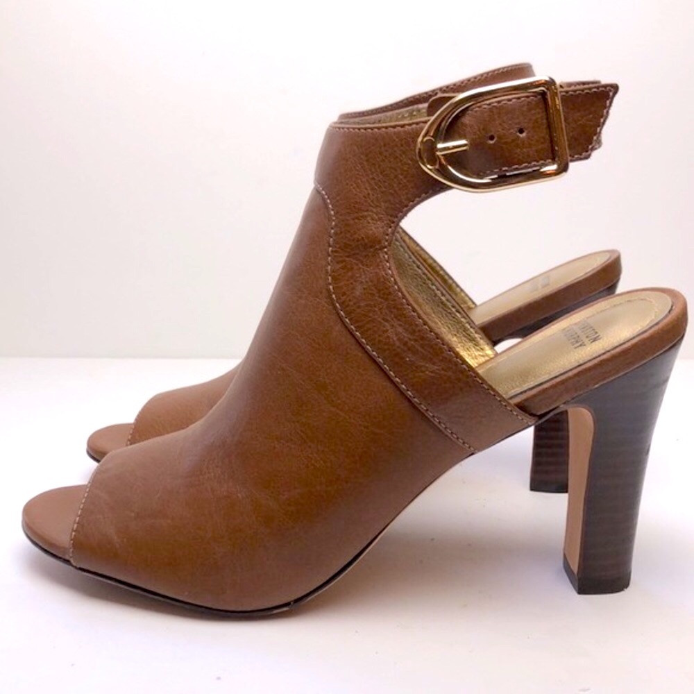 Johnston & Murphy Brown Heeled Sandals